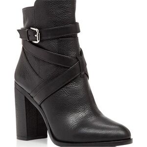 NEW Vince Camuto Camino Gravell Black Ankle Booties